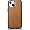 Icarer Leather Oil Wax Tok Valódi Bőrborítással iPhone 14 Készülékhez Magsafe Kompatibilis Barna Wmi14220717-Tn (187757860)