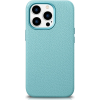 Icarer Litchi Prémium Bőr Tok iPhone 14 Pro Max Mágneses Bőr Tok Magsafe Zöld Wmi14220712-Gn (ICR379)