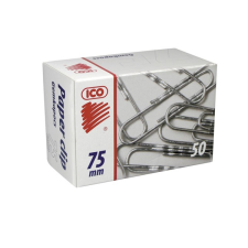 ICO 75mm horganyzott 50db/cs gemkapocs gemkapocs, tűzőkapocs