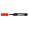 ICO Alkoholos marker, 1-4 mm, vágott, ICO "Permanent 12", piros (TICP12P)