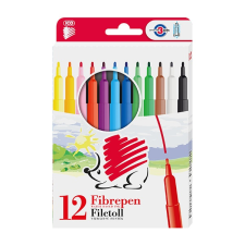 ICO Filctoll ICO Süni 300 12 db/készlet papírdobozos filctoll, marker
