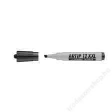 ICO Flipchart marker, 1-4 mm, vágott, ICO Artip 12 XXL, fekete (TICA12XFK) filctoll, marker