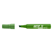 ICO Flipchart marker vízbázisú 1-4mm, vágott Artip 12 kék filctoll, marker