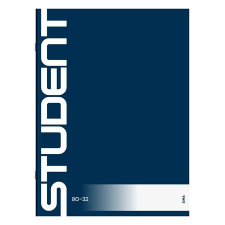 ICO Füzet, tűzött, A4, sima, 32 lap, ICO &quot;Student&quot; füzet