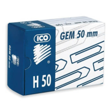 ICO Gemkapocs Ico 50 mm nikkel 100 db/doboz gemkapocs, tűzőkapocs