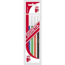 ICO Golyóstoll készlet, 0,7 mm, kupakos,  "Signetta", 4 különböző szín toll