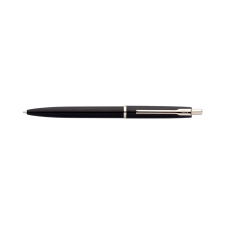 ICO Golyóstoll nyomógombos 0,8mm, műanyag fekete test Blanka K, írásszín fekete toll