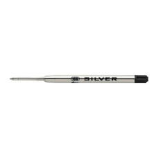 ICO Golyóstollbetét, 0,8 mm, góliát, ICO "Silver", fekete tollbetét