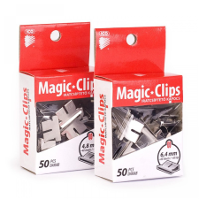 ICO Iratcsíptető fűzőkapocs 4,8mm, 50 db/doboz, Ico Magic clipper gemkapocs, tűzőkapocs