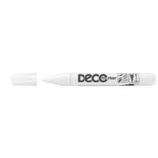 ICO Lakkmarker, 2-4 mm, ICO "Decomarker" fehér filctoll, marker