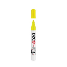 ICO Lakkmarker, 2-4 mm, ICO &quot;Decomarker&quot; sárga filctoll, marker