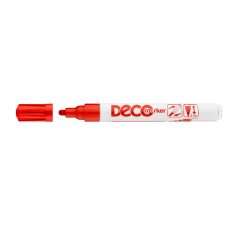 ICO Lakkmarker, decomarker 2-4mm, kerek Ico piros filctoll, marker