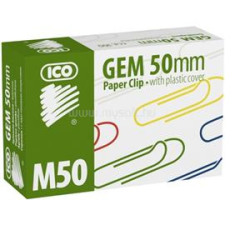 ICO M50-100 színes gemkapocs (ICO_7350050002) gemkapocs, tűzőkapocs