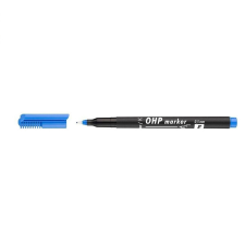 ICO Permanent marker F, OHP Ico kék filctoll, marker