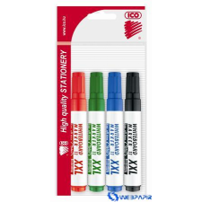 ICO plan 11 xxl táblamarker 4 db-os készlet filctoll, marker