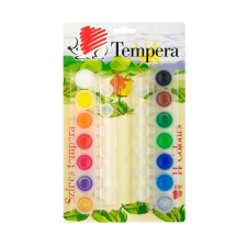 ICO Süni 5ml tégelyes 14 színű tempera készlet tempera