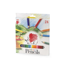 ICO Színes ceruza készlet, hatszögletű süni ico 24 klf. szín színes ceruza