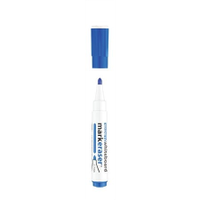 ICO Tábla- és flipchart marker, 1-3 mm, multifunkciós, ICO "Markeraser" kék filctoll, marker