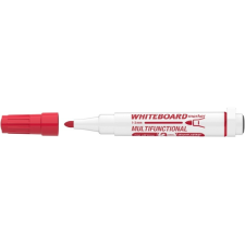 ICO Táblamarker ico markeraser mágneses kupakkal törlővel piros 1-3mm filctoll, marker