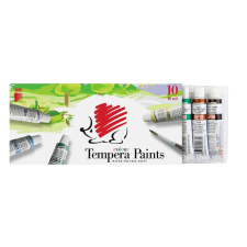 ICO Tempera készlet, 10 darabos, ICO "Süni" tempera