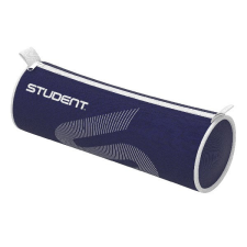 ICO Tolltartó ICO Student hengeres sötétkék/fehér tolltartó