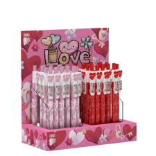 ICO Zrt. (BSZ) ICO Golyóstoll, LOVE (Rózsaszín - Piros) DP48 toll
