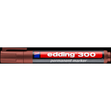 Ico Zrt Edding 300 Permanent Marker Barna filctoll, marker
