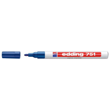 Ico Zrt Edding 751 Lakkmarker Kék filctoll, marker