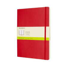 Ico Zrt MOLESKINE NOTESZ QP623F2 PUHA SKARLÁT PIROS (XL) SIMA jegyzettömb