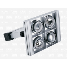Icon Electric SKIPTON-G fali-mennyezeti lámpatest GU10 szürke világítás
