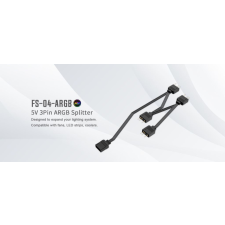 ID-Cooling 5V 3Pin ARGB elosztó kábel (FS-04 ARGB) hűtés