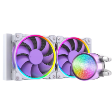ID-Cooling PINKFLOW 240 Diamond Edition lila hűtés