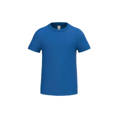 iDeal Basic IB322 Ideal 190 gyerek rövid ujjú pamut póló, Ideal Royal Blue-12/14