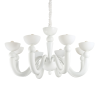IDEAL LUX BON BON SP8 BIANCO fehér csillár (IDE-094007) E14 8 izzós IP20