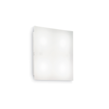IDEAL LUX FLAT PL1 D20 fehér fali lámpa (IDE-134888) GX53 1 izzós IP20 világítás