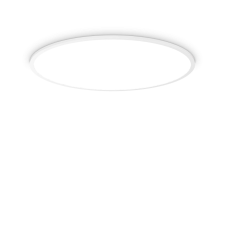 IDEAL LUX Fly Slim fehér LED mennyezeti lámpa (IDE-306698) LED 1 égős IP40 világítás