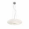IDEAL LUX GLORY SP3 D50 króm függesztett lámpa (IDE-019734) E27  3 izzós IP20