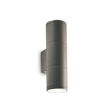 IDEAL LUX Gun antracit kültéri fali lámpa (IDE-236841) GU10 2 izzós IP44 kültéri világítás