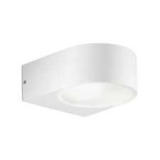 IDEAL LUX IKO AP1 BIANCO fehér kültéri fali lámpa (IDE-018522) E27 1 izzós IP44 kültéri világítás