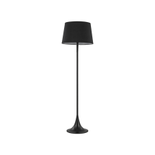 IDEAL LUX LONDON PT1 NERO fekete állólámpa (IDE-110240) E27 1 izzós IP20 világítás