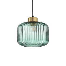IDEAL LUX Mint zöld-sárgaréz függesztett lámpa (IDE-237428) E27 1 égős IP20 világítás