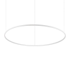 IDEAL LUX Oracle Slim Round fehér LED függesztett lámpa (IDE-265957) LED 1 izzós IP20