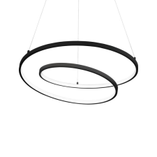 IDEAL LUX Oz fekete LED függesztett lámpa (IDE-269450) LED 1 izzós IP20 világítás