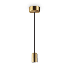 IDEAL LUX Set up sárgaréz függesztett lámpa (IDE-260051) E27 1 izzós IP20 világítás