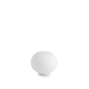 IDEAL LUX Smarties króm-fehér asztali lámpa (IDE-327907) E27 1 izzós IP20
