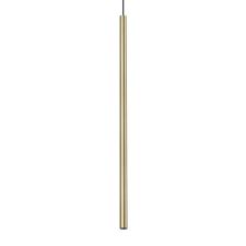 IDEAL LUX Ultrathin sárgaréz LED függesztett lámpa (IDE-339733) LED 1 izzós IP20 világítás
