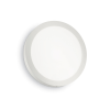 IDEAL LUX UNIVERSAL AP1 12W ROUND BIANCO fehér LED fali lámpa (IDE-138596) LED 1 izzós IP20