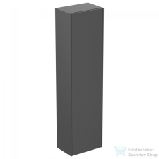 Ideal Standard CONCA 37x25x140 cm-es 1 ajtós szekrény,matt antracit T3956Y2 fürdőszoba bútor