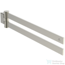 Ideal Standard CONCA 45 cm-es dupla törölközőtartó,Silver storm T5395GN fürdőszoba kiegészítő