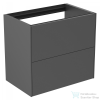 Ideal Standard CONCA 60x37,3 cm-es 2 fiókos fali szekrény mosdó és pult nélkül,matt antracit T4354Y2